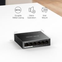 Switch TP-Link Mercusys MS106LP 2x LAN, 4x LAN s PoE, 40W (7)