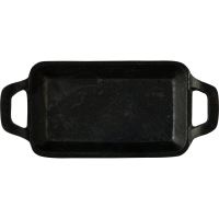 MASTERPRO Pekáč litinový s podstavcem COOK & SHARE 17x10x2,5 cm černá BGMP-3807-4 (2)