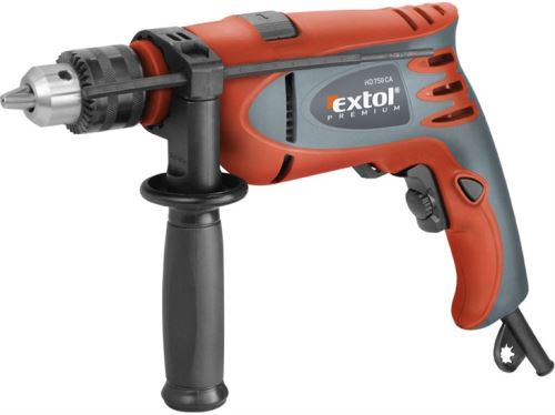 EXTOL 8890012 vrtačka s příklepem, 750W