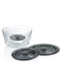 Dóza na potraviny skladovací Aurelia sklo 11,5cm 22,0cm 2,2l (1)