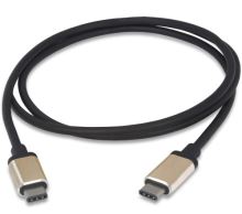 Kabel USB 3.1 konektor C/male - USB 3.1 konektor C/male ,0,5m hliníkové konektory Kabel USB 3.1 konektor C/male - USB 3.1 konektor C/male ,0,5m hliníkové konektory