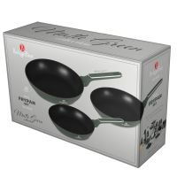 BERLINGERHAUS Sada pánví s titanovým povrchem Matte Green Collection BH-8206 (1)