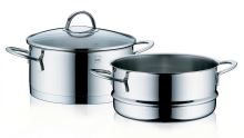 KELA Hrnec napařovací s poklicí nerez CAILIN 20 cm KL-10994 (2)