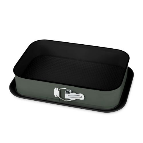 BERLINGERHAUS Forma na dort hranatá s titanovým povrchem 39x27 cm Matt Green Collection BH-7942