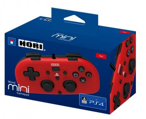 Hori PS4 Pad Mini Wired Controller - Red