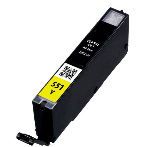 Inkoust CLI-551Y XL kompatibilní žlutý pro Canon (13ml)