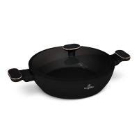 BERLINGERHAUS Pánev hluboká s titanovým povrchem a poklicí 28 cm Black Rose Collection BH-8356 (1)