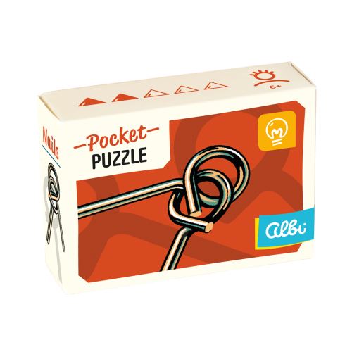 ALBI Pocket Puzzle - Nails 2/5