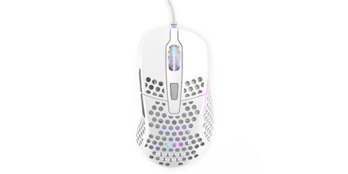 XTRFY XF334 Gaming Mouse M4 RGB Bílá