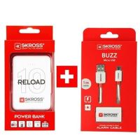 Skross promo powerbank 10000mAh + kabel Skross promo powerbank 10000mAh + kabel