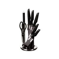 BERLINGERHAUS Sada nožů ve stojanu 8 ks Black Silver Collection BH-2565 (6)