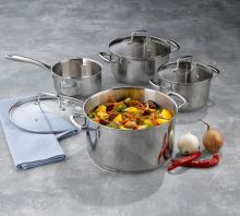KELA Hrnec s poklicí nerez 18/10 FLAVORIA 20 cm KL-10175 (4)