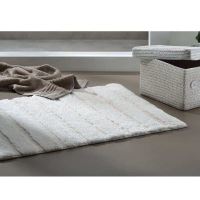 KELA Koupelnová předložka Megan 100% bavlna kouřově modrá 100,0x60,0x1,6cm KL-24702 (1)