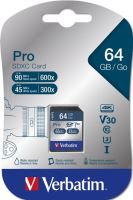 VERBATIM PRO 47022 SDXC 64 GB cl10 (1)