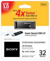 SONY USB Vault GX 32 GB,černá SONY USB Vault GX 32 GB,černá