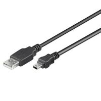 Kabel USB 2.0, A-B mini, 5pinů, 3m Kabel USB 2.0, A-B mini, 5pinů, 3m