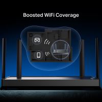 WiFi router TP-Link Archer BE230 BE3600, WiFi 7, 1x 2,5GWAN, 1x 2.5GLAN, 3x GLAN, USB, 2,4/5/6GHz, EasyMesh (6)