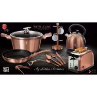 BERLINGERHAUS Sada příborů 24 ks nerez Rosegold Metallic Line II BH-2619 (7)