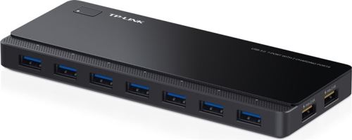 USB hub TP-Link UH720 7-port USB 3.0, 2 porty pro dobíjení (2.4A max)