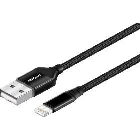 YCU 612 BK USB / lightning 2m YENKEE