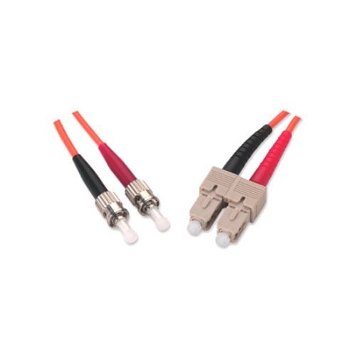 Patch kabel optický duplex ST-SC 62,5/125 5m MM