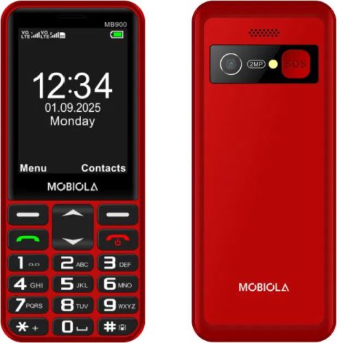 Mobiola MB 900 Červený