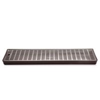 LINDR Odkapní miska plast-kov 600x150x35mm
