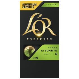 LUNGO ELEGANTE KAPSLE 10ks L'OR -  prošlá expirace