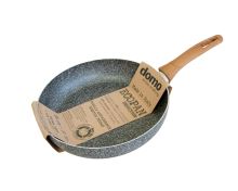 DOMO pánev hluboká Ecopan 30 cm, Počet vrstev: 10, GRANIT, indukce (2)