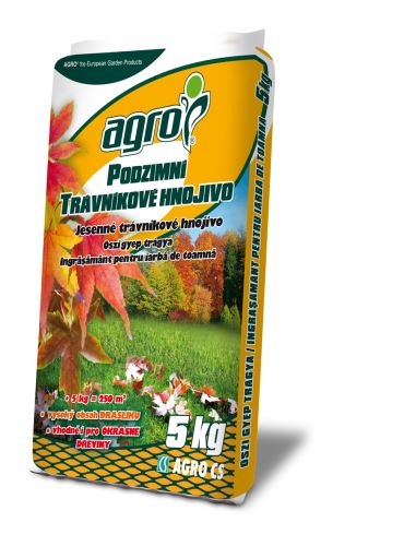 Hnojivo Agro  Podzimní trávníkové hnojivo 10 kg