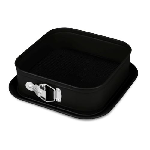 BERLINGERHAUS Forma na dort hranatá s titanovým povrchem 28 x 28 cm Matte Black Collection BH-7890