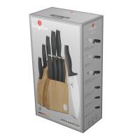 BERLINGERHAUS Sada nožů se stojanem BAMBOO 10 ks Antracit Collection BH-2758 (4)