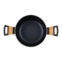 Hrnec BERGNER s nepřilnavým povrchem a poklicí 24 cm Earth Black (8)