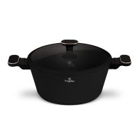 BERLINGERHAUS Kastrol s titanovým povrchem a poklicí 28 cm Black Rose Collection BH-8359 (2)