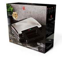 BERLINGERHAUS Sendvičovač s nepřilnavým povrchem 900 W Black Silver Collection BH-9140 (3)