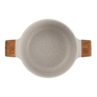 Hrnec BERGNER s nepřilnavým povrchem a poklicí 28 cm Naturally - 2.jakost (2)