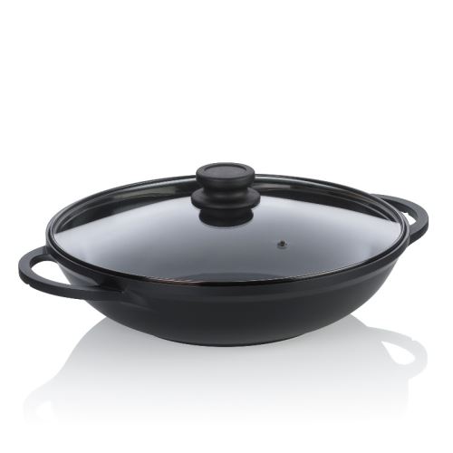 Pánev Wok Atura litý hliník černá  4 l