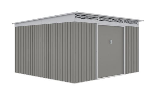 Zahradní domek G21 GRAH 1132 - 340 x 333 cm, metalický šedý