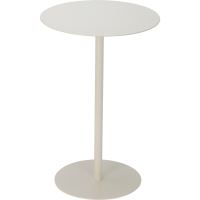 HOMESTYLING Odkládací stolek kovový kulatý 35 x 53 cm bílá KO-HZ1234270 (1)
