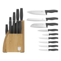 BERLINGERHAUS Sada nožů se stojanem BAMBOO 10 ks Antracit Collection BH-2758 (2)