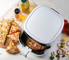 Horkovzdušná fritéza 6 l - digitální - DOMO DO1136FR, 6 L, 1500 W, průhled (16)