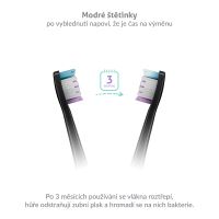 TrueLife SonicBrush Clean-series heads Sensitive black 8 pack (2)