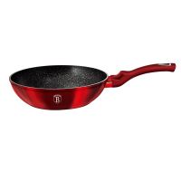 BERLINGERHAUS Pánev WOK s mramorovým povrchem 30 cm Burgundy Metallic Line BH-6166 BERLINGERHAUS Pánev WOK s mramorovým povrchem 30 cm Burgundy Metallic Line BH-6166