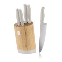 BERLINGERHAUS Sada nožů se stojanem BAMBOO 6 ks Sahara Collection BH-2755 (2)