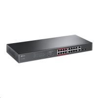 Switch TP-Link TL-SL1218MP 16x LAN/PoE+, 2x GLAN, 2x SFP Combo (7)