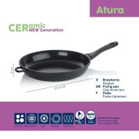 Pánev Atura litý hliník černá 32 cm (3)