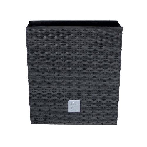 Květináč RATO LOW 22,3 x 22,3 x 22,8 cm antracit