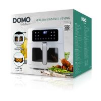Horkovzdušná fritéza 6 l - digitální - DOMO DO1136FR, 6 L, 1500 W, průhled (18)