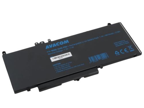 Baterie Avacom pro NT Dell Latitude E5450 Li-Pol 7,4V 6810mAh 51Wh  - neoriginální