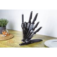 BERLINGERHAUS Sada nožů ve stojanu 8 ks Black Silver Collection BH-2565 (3)